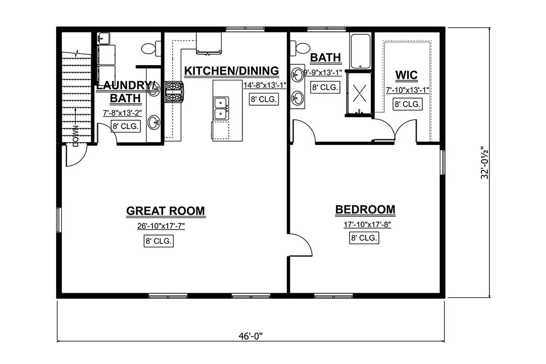 Secondary Image - Craftsman House Plan - 17991 - 2nd Floor Plan