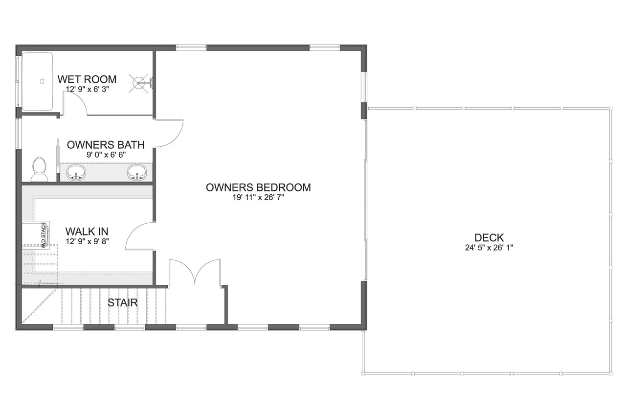 Spanish House Plan - Torremolinos 19302 - 2nd Floor Plan