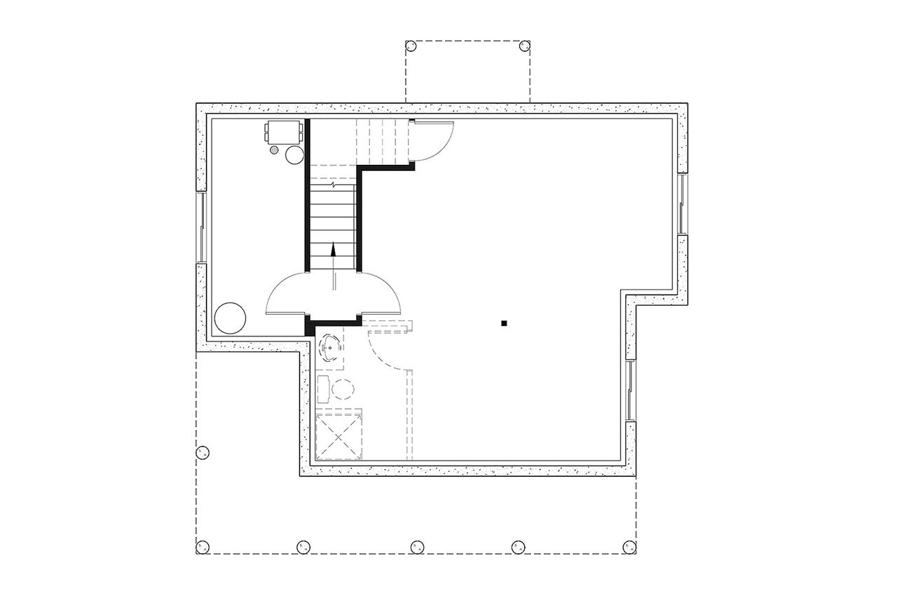 Country House Plan - Shawnigan 69836 - Basement Floor Plan