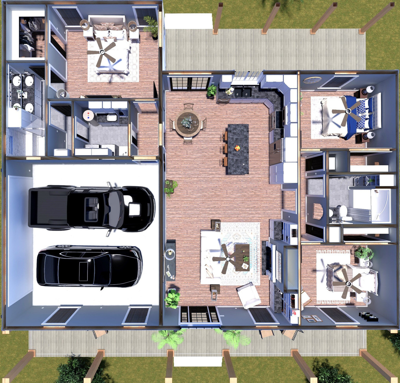 Farmhouse House Plan - 15436 - Other Floor Plan