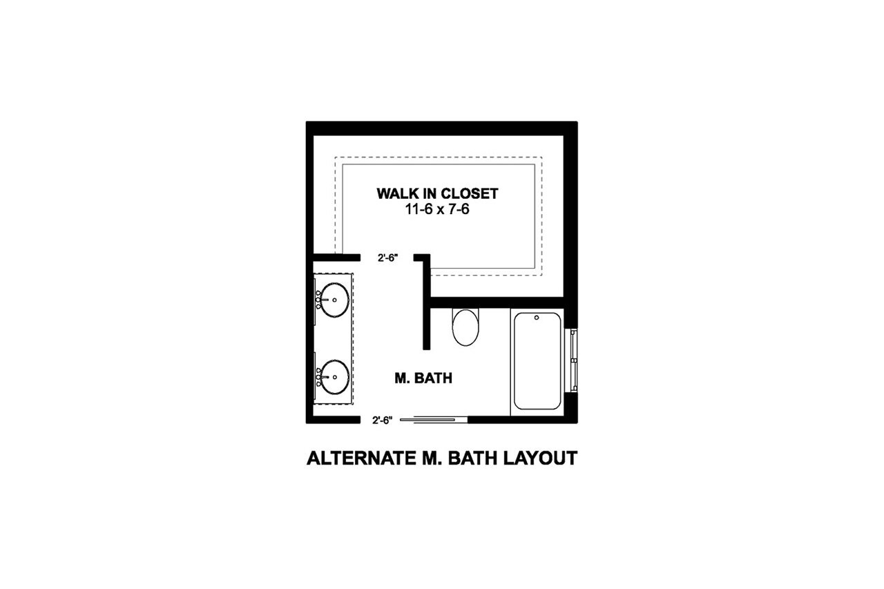 Farmhouse House Plan - 56240 - Optional Floor Plan
