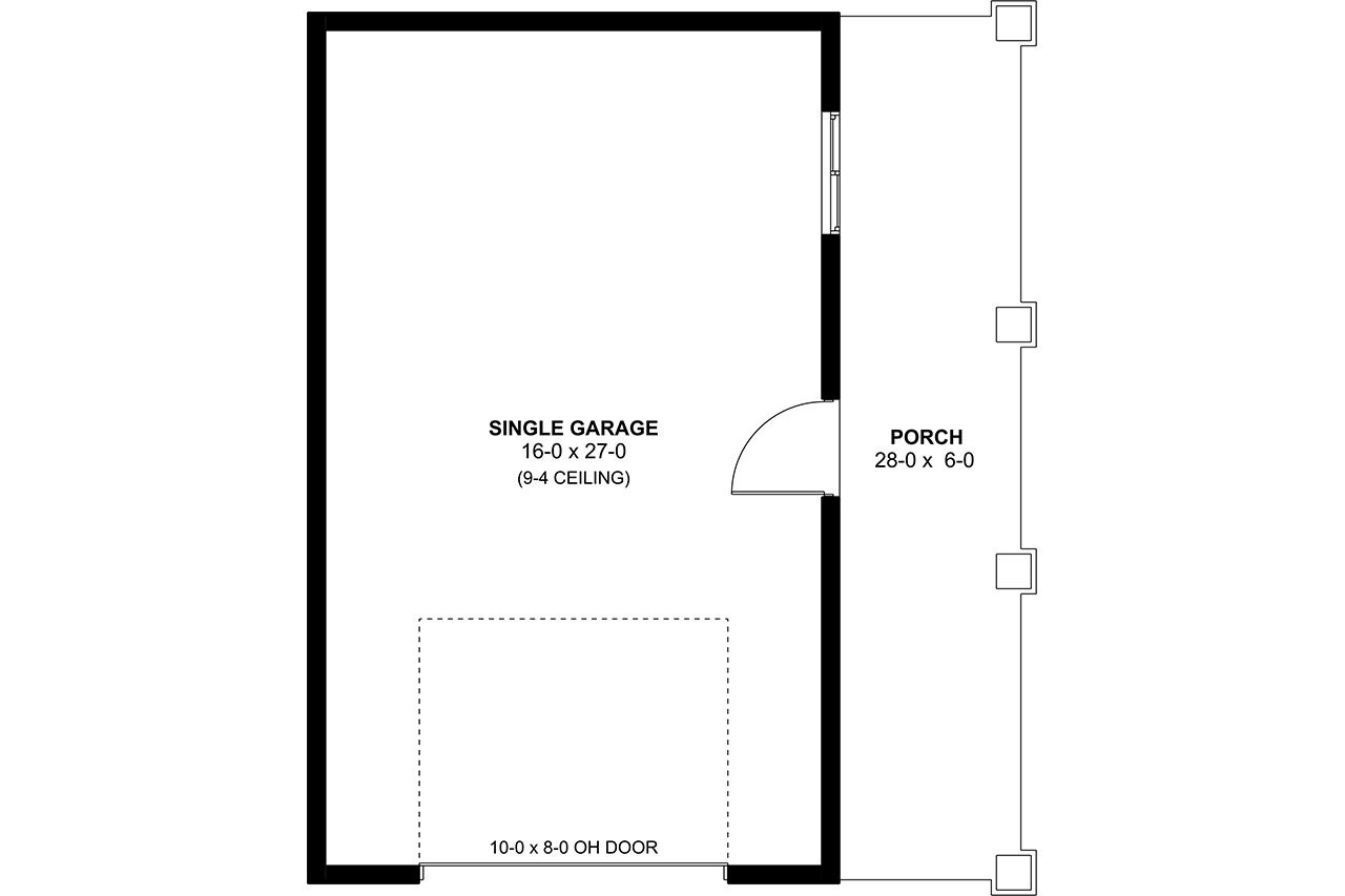 Farmhouse House Plan - 13037 - 1st Floor Plan