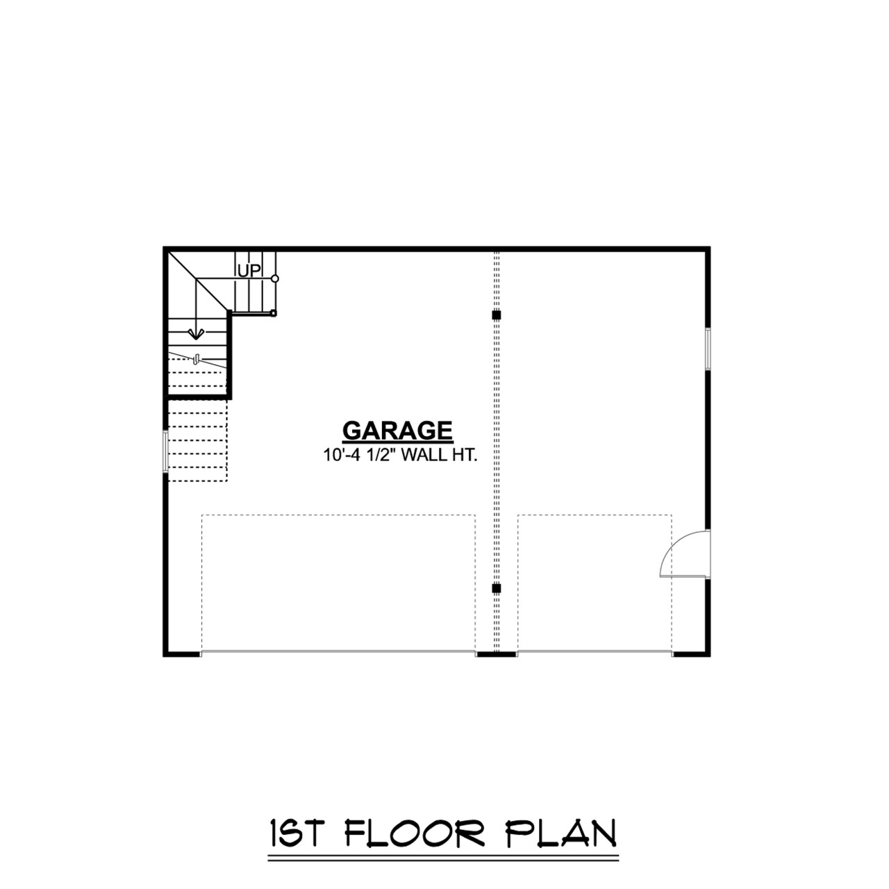 Craftsman House Plan - 28851 - 1st Floor Plan
