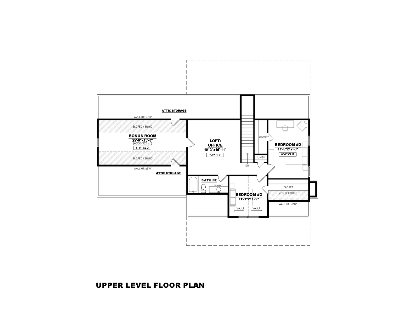 Farmhouse House Plan - Laura 4G 99931 - 2nd Floor Plan