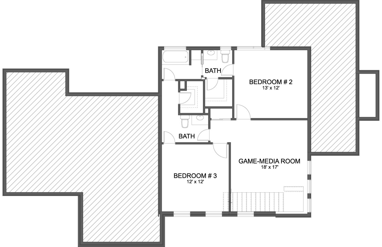 Secondary Image - Farmhouse House Plan - Beatrice 54313 - 2nd Floor Plan