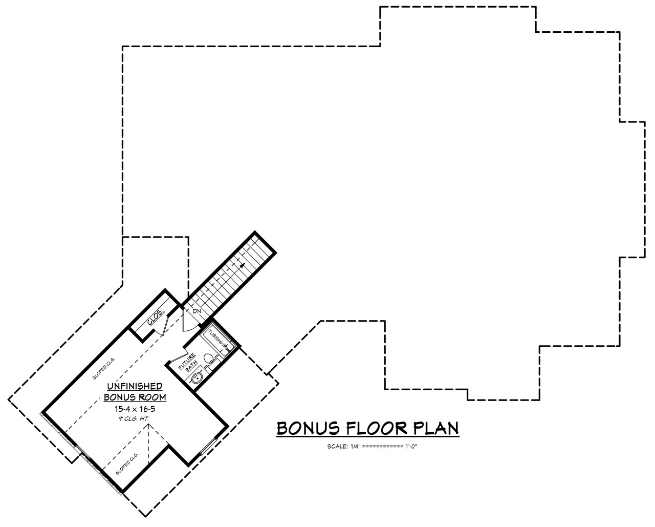 Secondary Image - Craftsman House Plan - Riverstone Court 54755 - 2nd Floor Plan