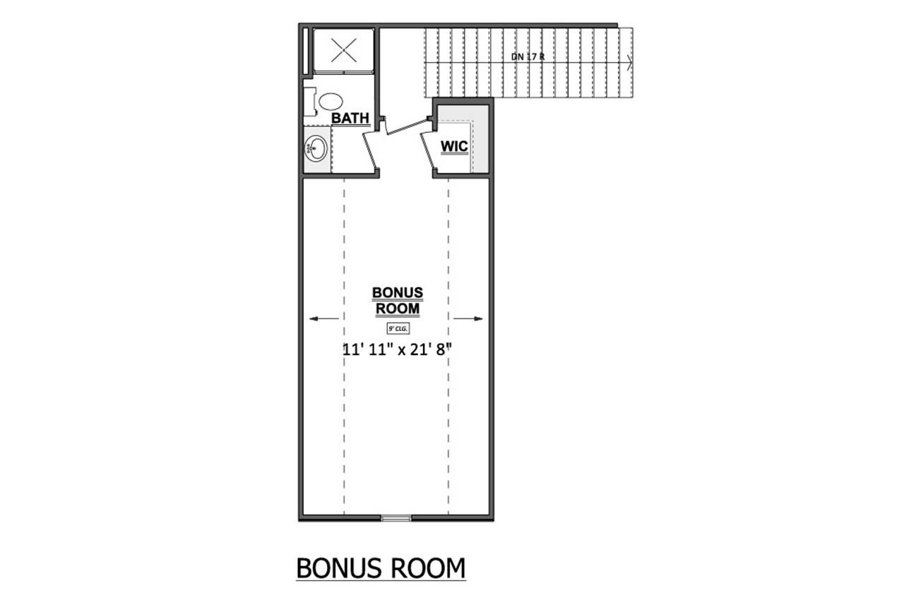 Country House Plan - 82569 - 2nd Floor Plan