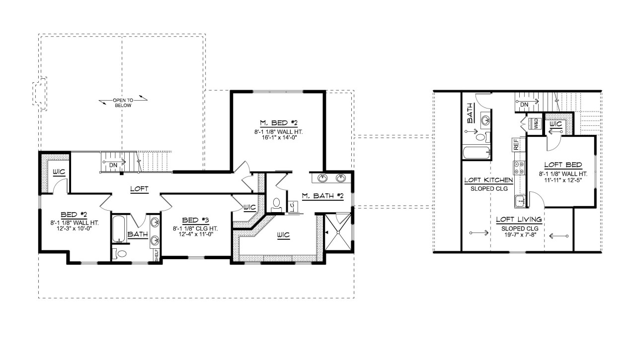 Farmhouse House Plan - 16523 - 2nd Floor Plan