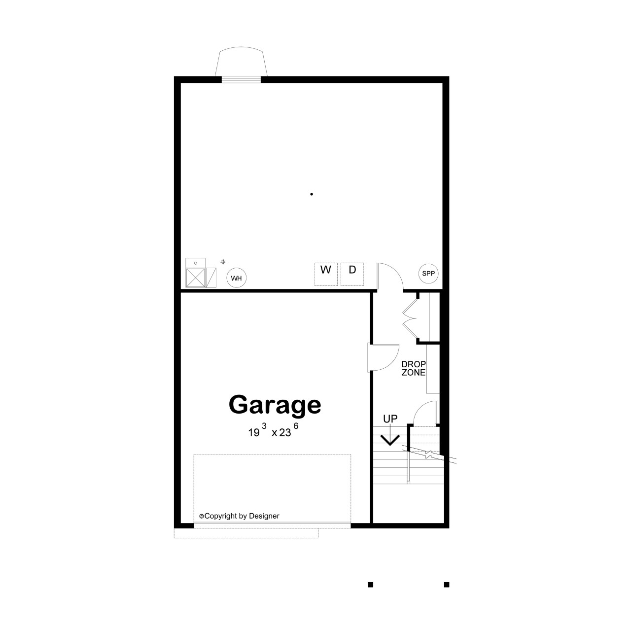 Secondary Image - Cape Cod House Plan - Palm 52163 - Other Floor Plan