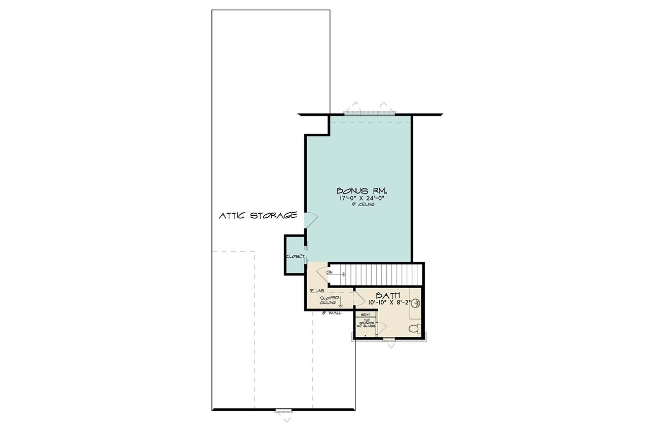 Secondary Image - European House Plan - Stone Creek Circle 97727 - 2nd Floor Plan