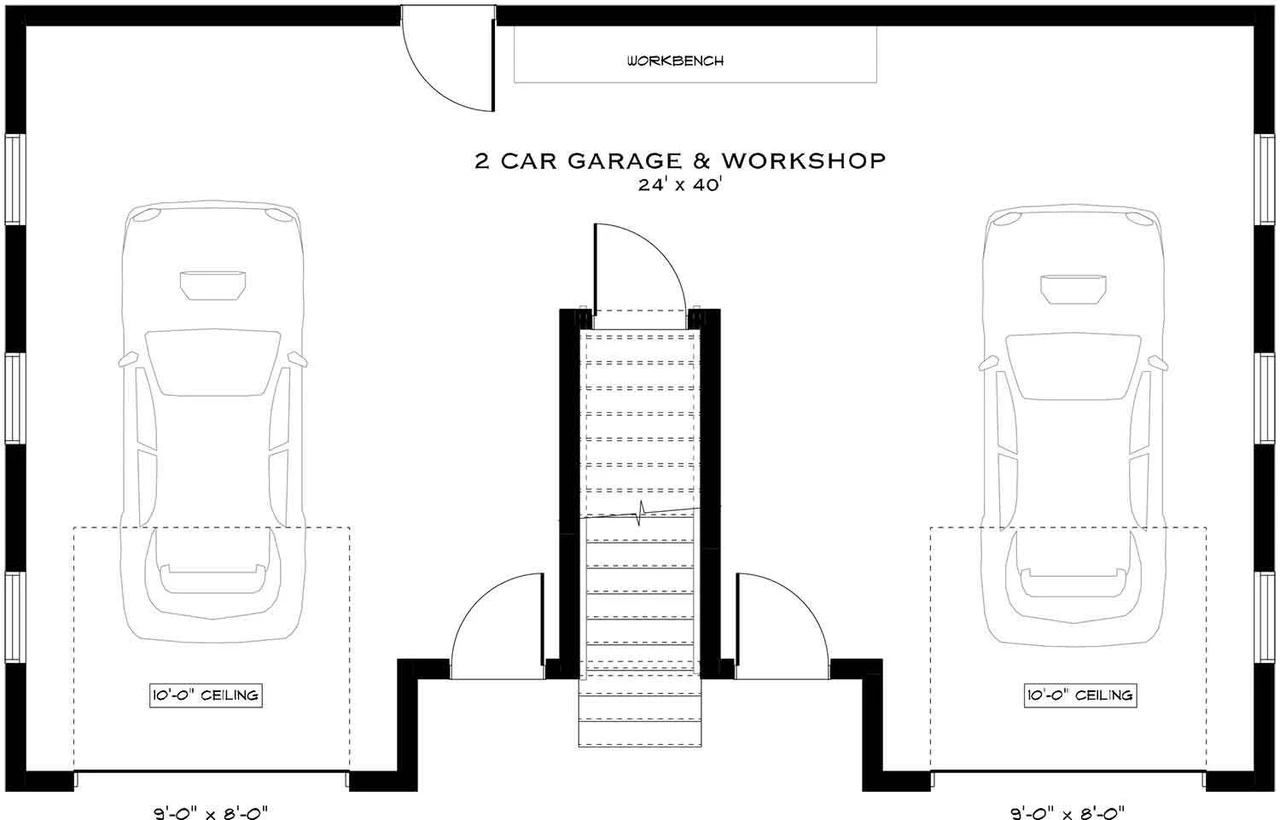Cottage House Plan - Ivy Annex 82433 - 1st Floor Plan