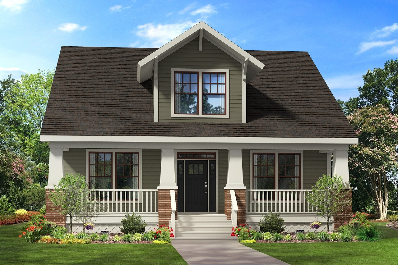 Bungalow House Plans - Bungalow Style House Plans - Bungalow Home ...