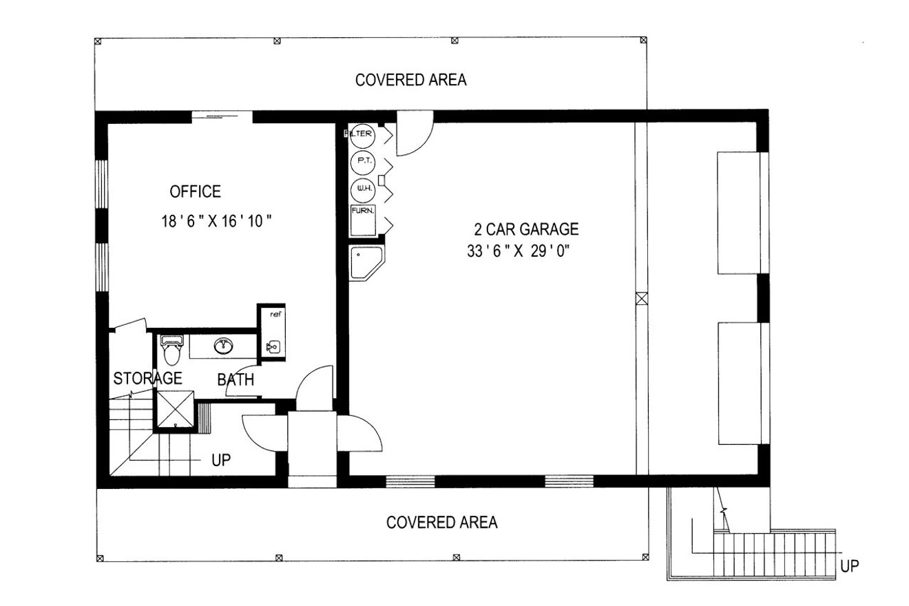 Lodge Style House Plan - 10105 - Other Floor Plan