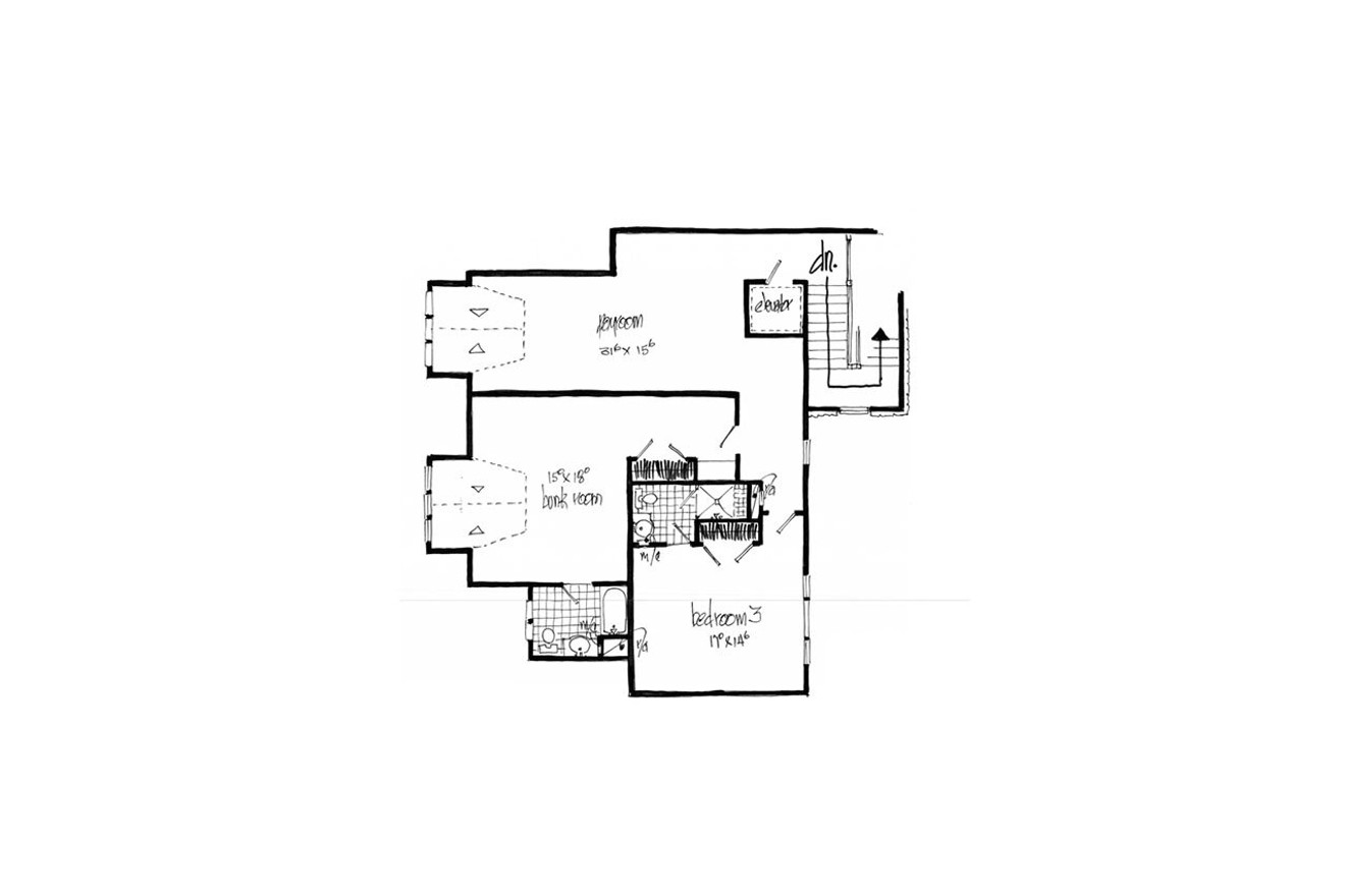 Secondary Image - Craftsman House Plan - Stonegate 10775 - 2nd Floor Plan