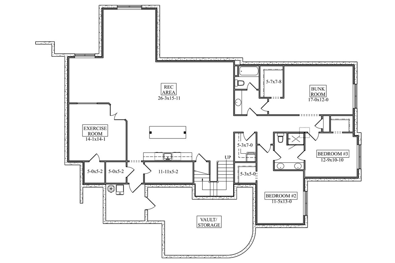 Ranch House Plan - Oyster Point 10827 - 2nd Floor Plan