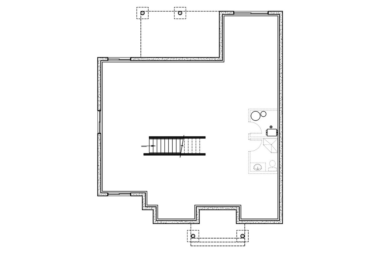 Cottage House Plan - Chardonnay 10873 - Basement Floor Plan