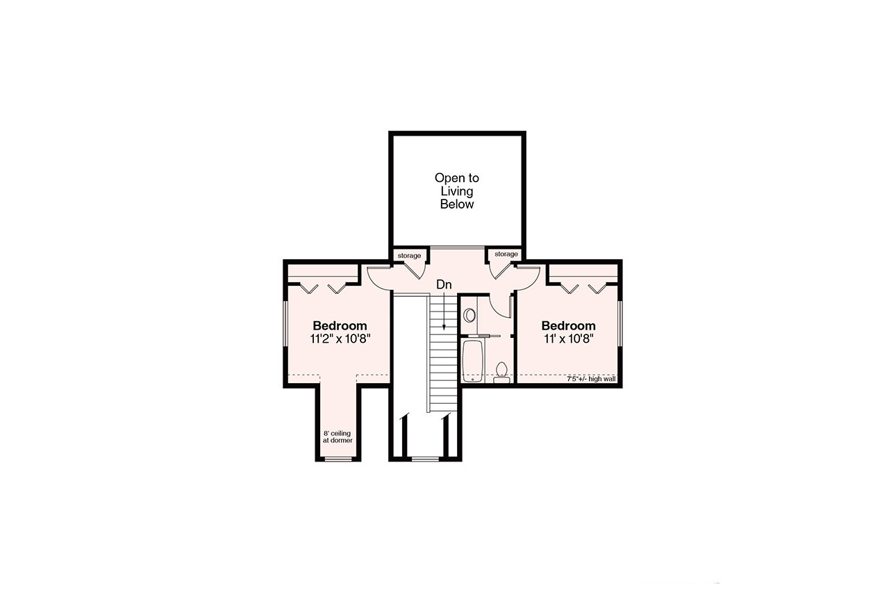 Country House Plan - Chatham 11850 - 2nd Floor Plan