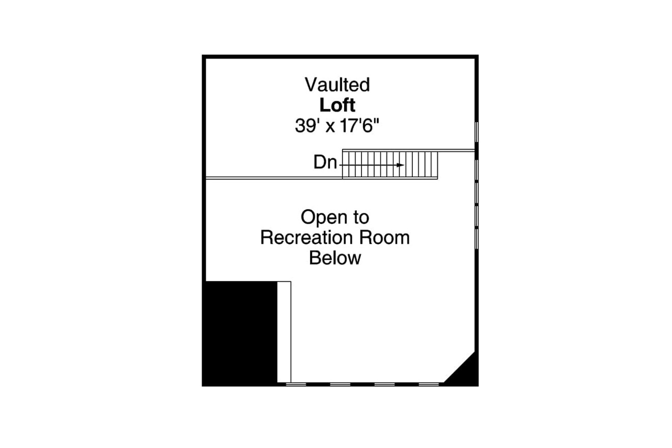 Secondary Image - Country House Plan - 12424 - 2nd Floor Plan