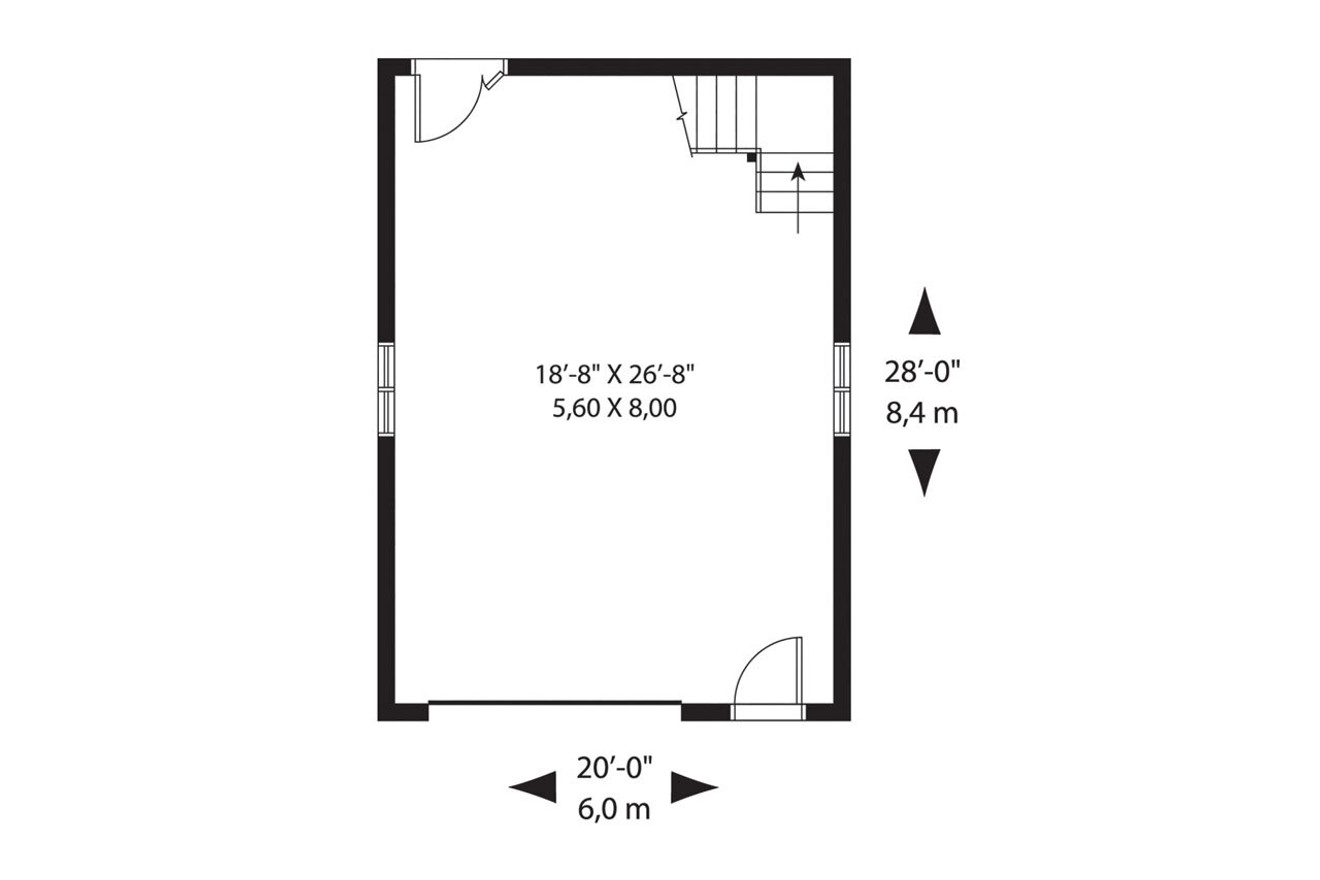Country House Plan - Holly Way 12855 - 1st Floor Plan
