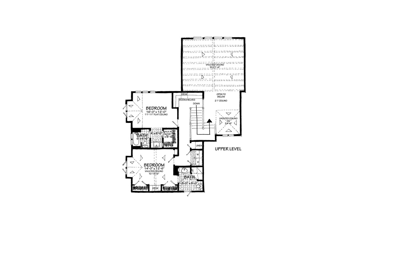 Farmhouse House Plan - Heartland 13048 - 2nd Floor Plan