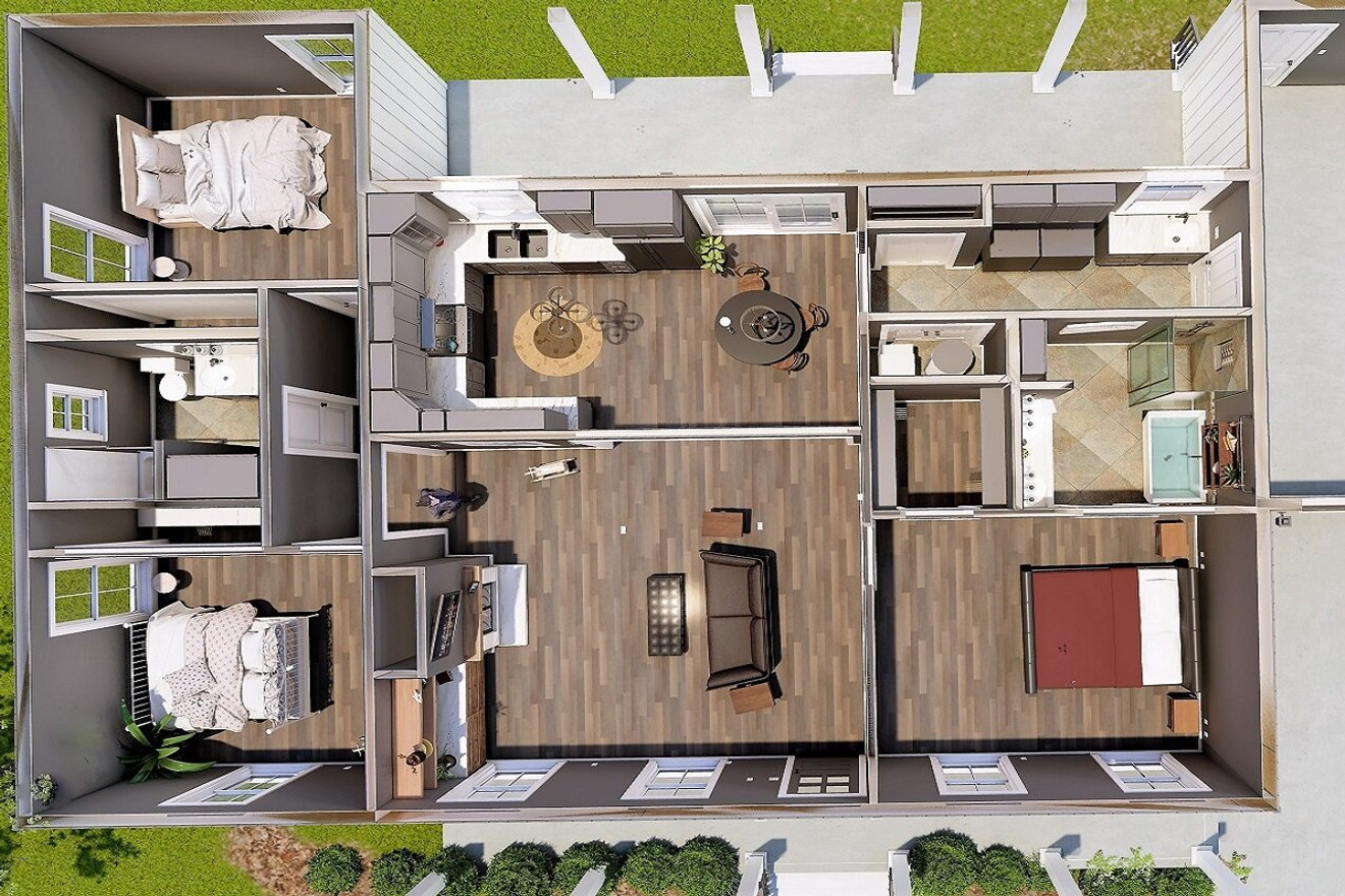Aerial View - Other Floor Plan