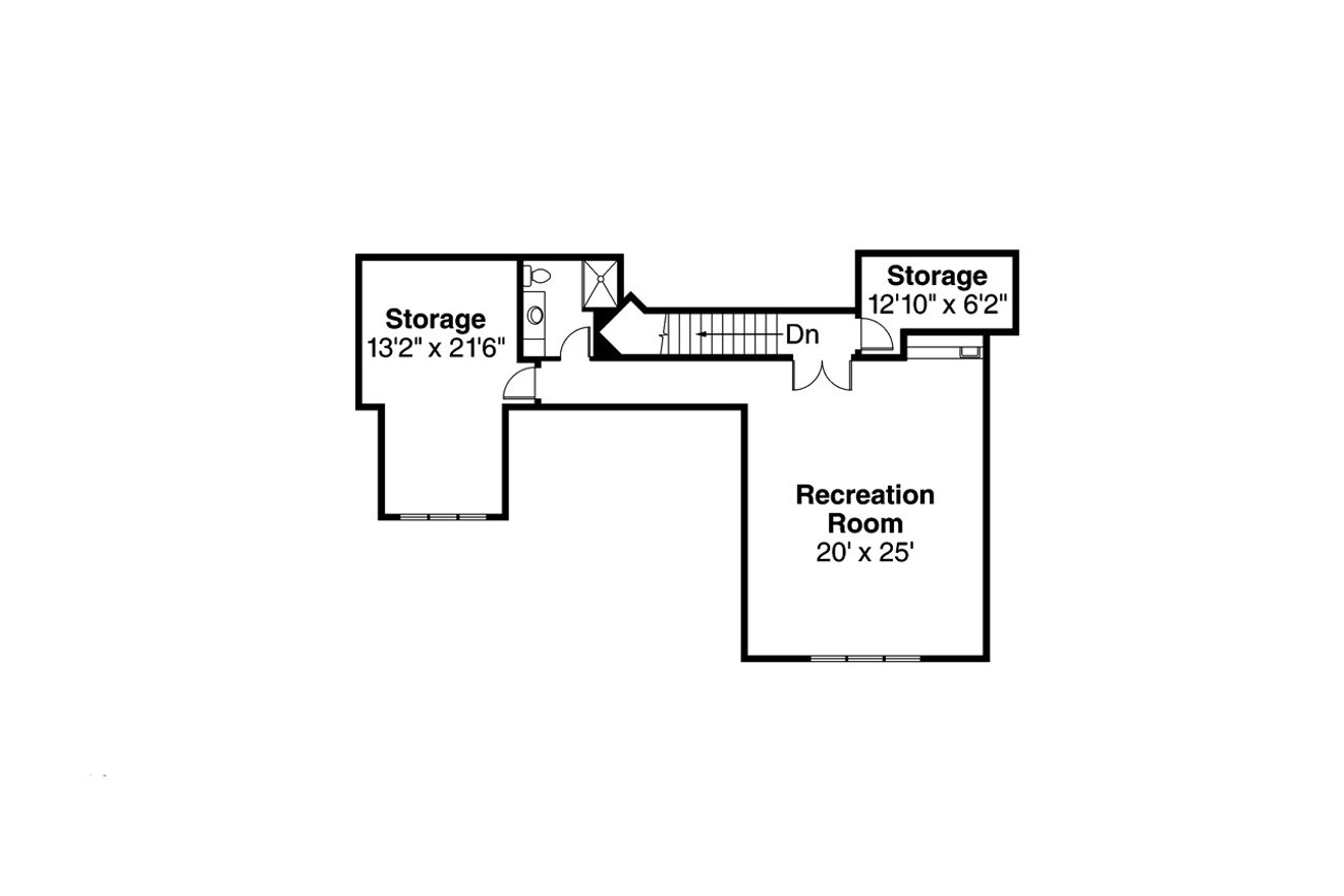 Craftsman House Plan - Oakley 15301 - 2nd Floor Plan