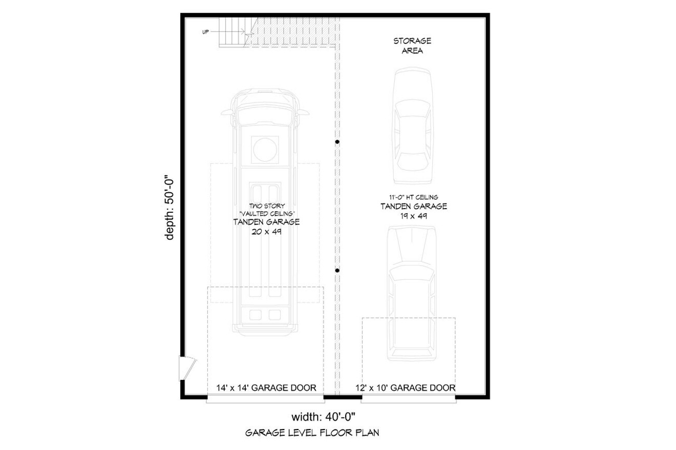 Modern House Plan - Shediac Cape 18289 - 1st Floor Plan