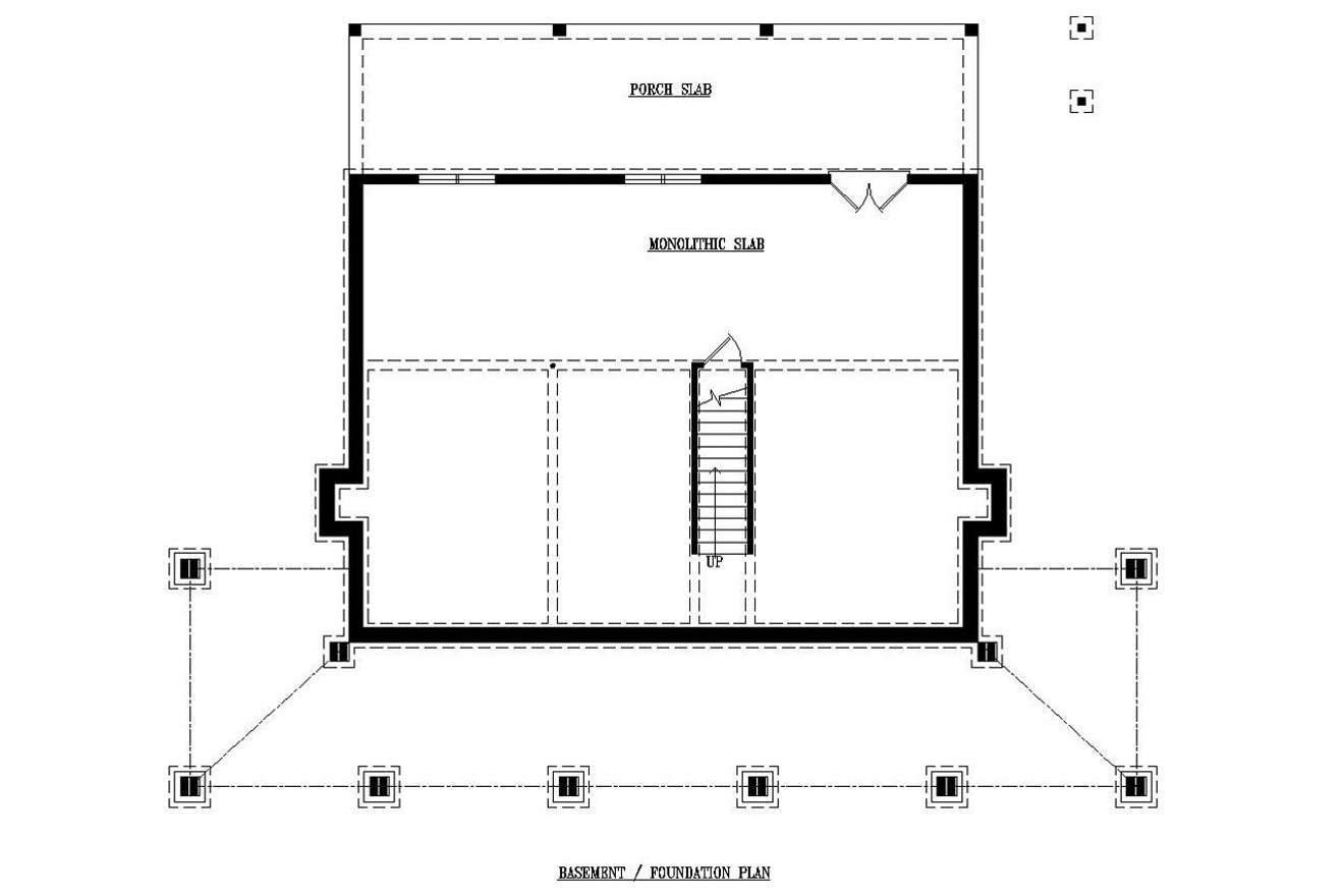 Country House Plan - 20907 - Basement Floor Plan
