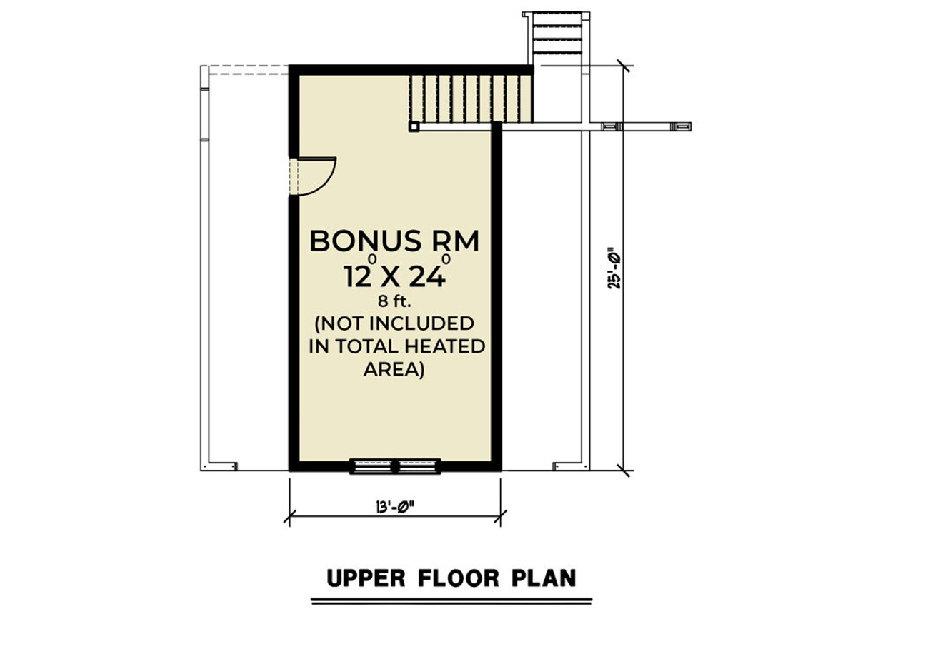 Craftsman House Plan - 21491 - 2nd Floor Plan