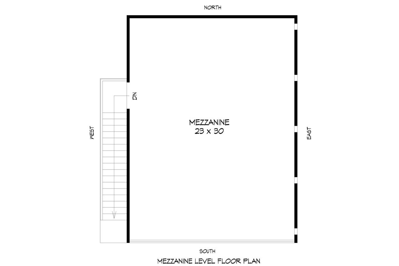 Secondary Image - Traditional House Plan - 21855 - 2nd Floor Plan