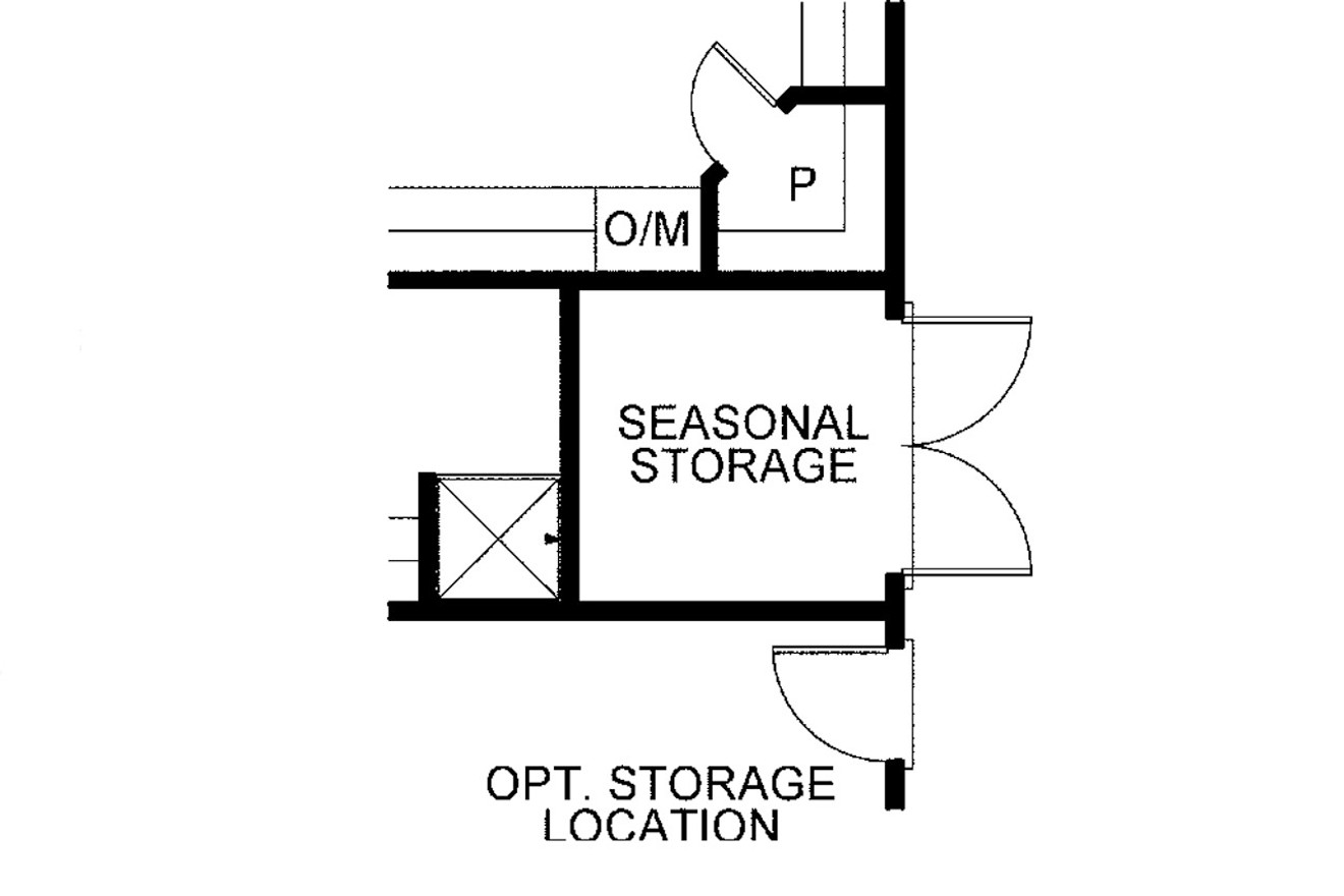 Country House Plan - Del Home 22058 - Optional Floor Plan