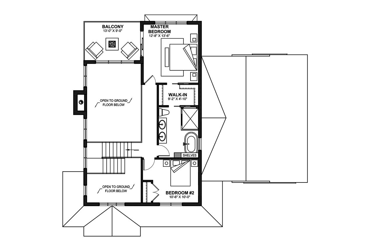 Farmhouse House Plan - Rocheleau 23733 - 2nd Floor Plan