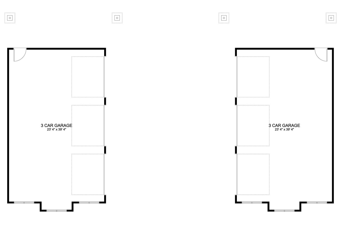 Country House Plan - Elena 25327 - 1st Floor Plan