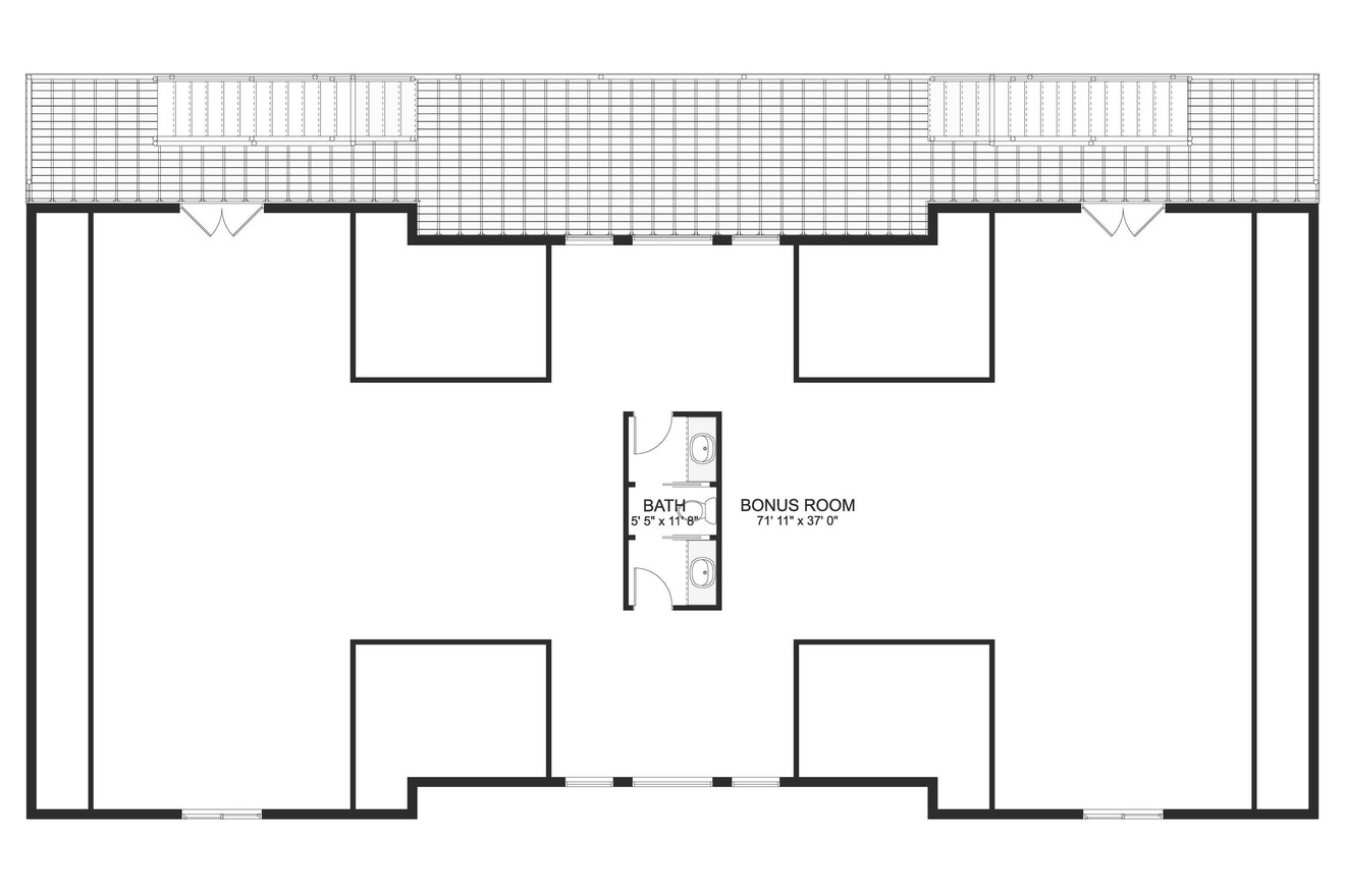 Country House Plan - Elena 25327 - 2nd Floor Plan