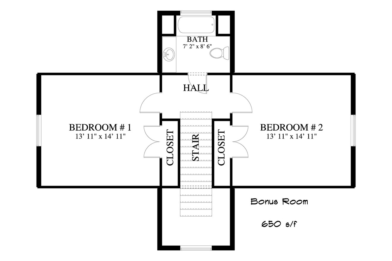 Secondary Image - Country House Plan - Beck 26594 - 2nd Floor Plan