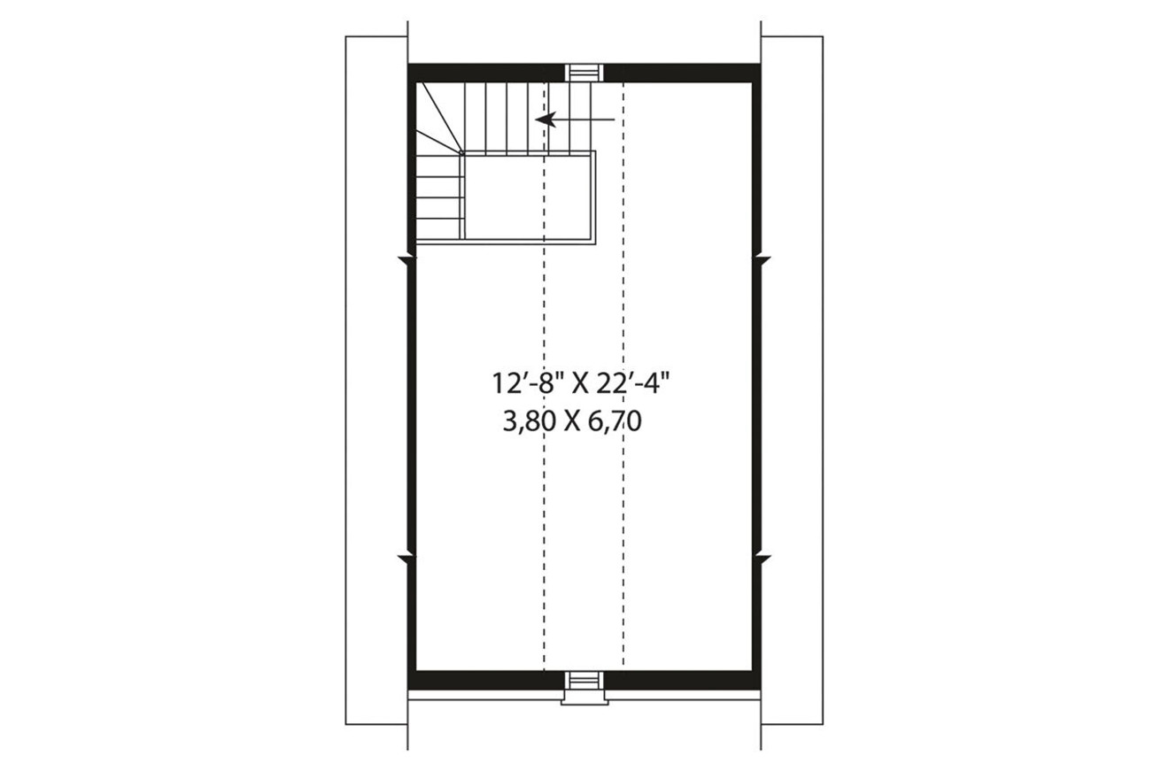 Secondary Image - European House Plan - Pottery Port 1 27485 - 2nd Floor Plan