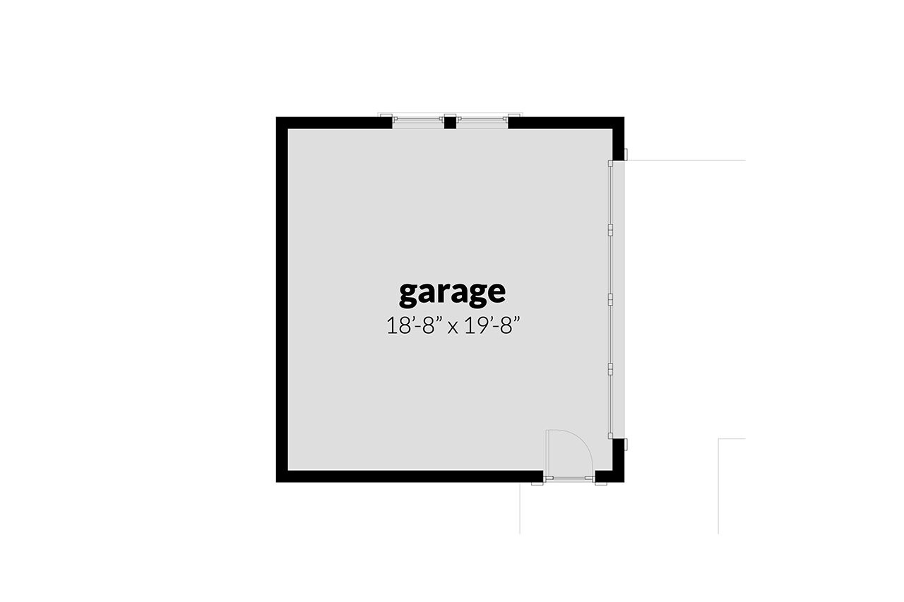 Craftsman House Plan - Pineland 28983 - 1st Floor Plan
