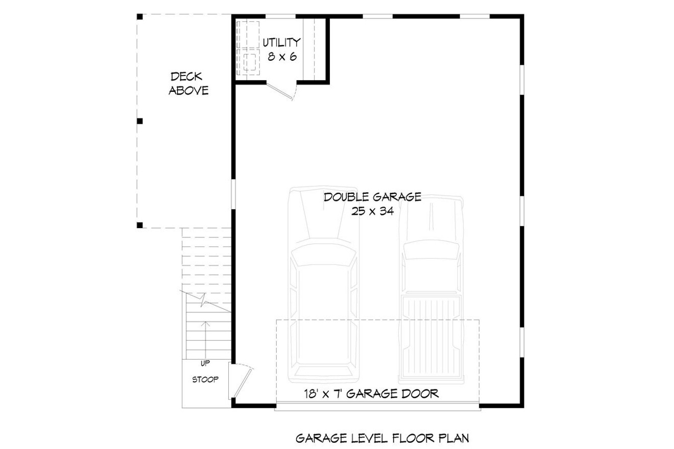 Traditional House Plan - Christopher's Place 29135 - 1st Floor Plan