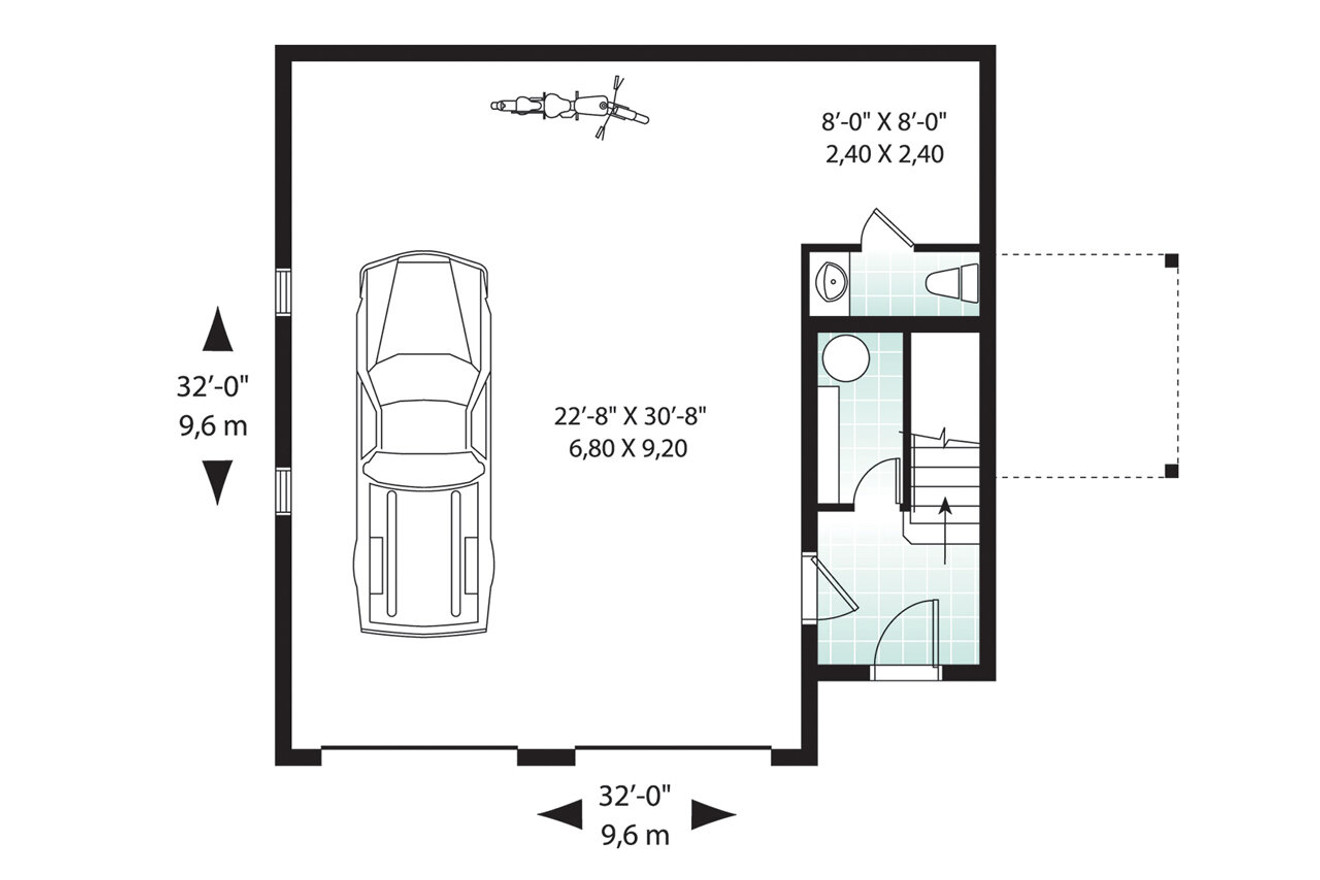 Country House Plan - Morgan's Walk 29319 - 1st Floor Plan