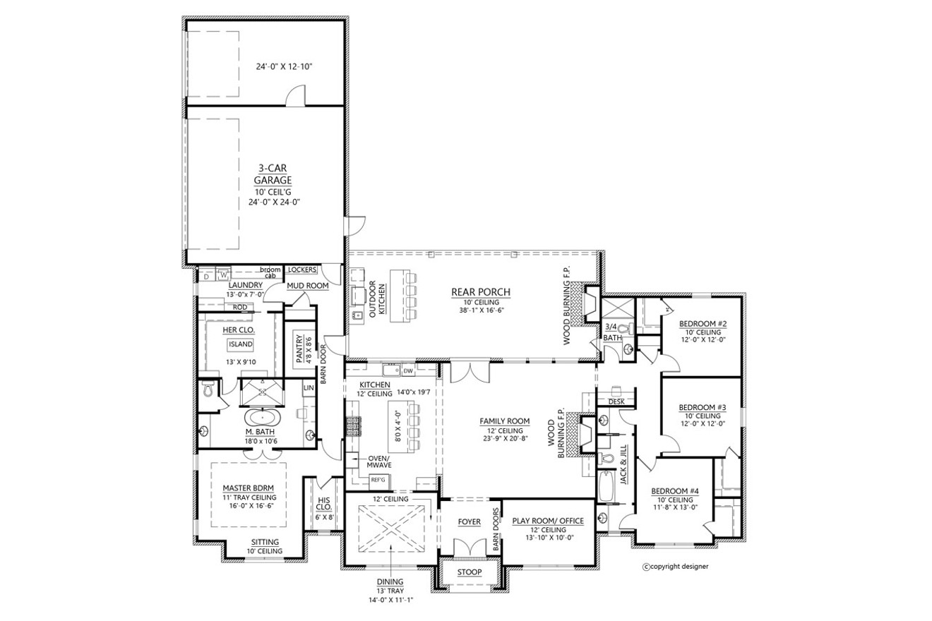 french mansion floor plans