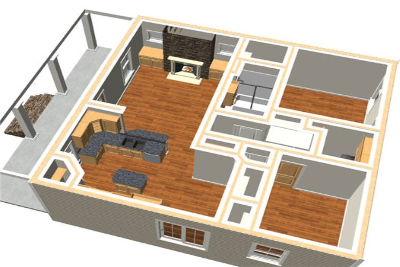 Classic House Plan - 29519 - 1st Floor Plan
