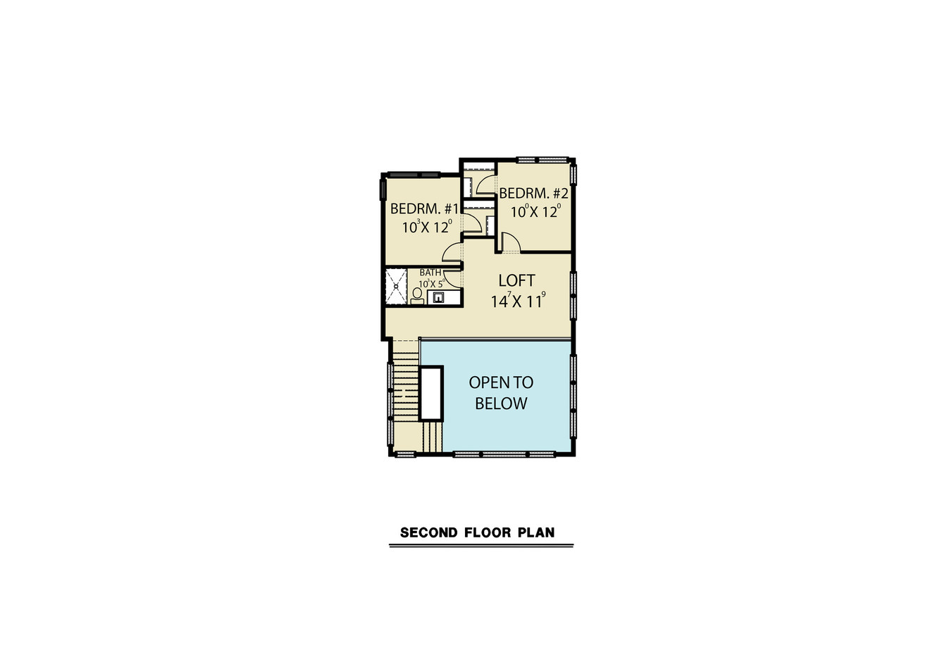 Contemporary House Plan - 30270 - 2nd Floor Plan