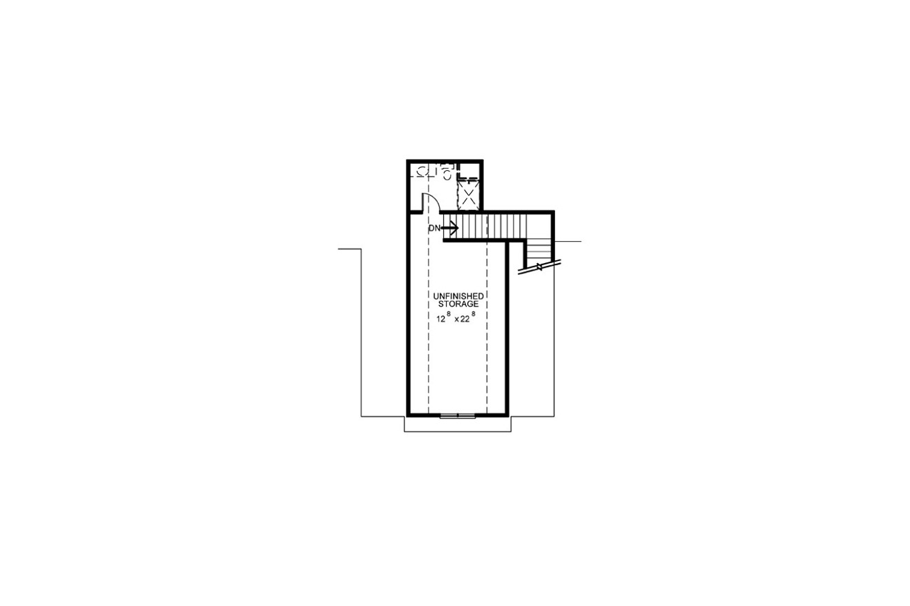 Craftsman House Plan - Ponca Hills 30313 - 2nd Floor Plan