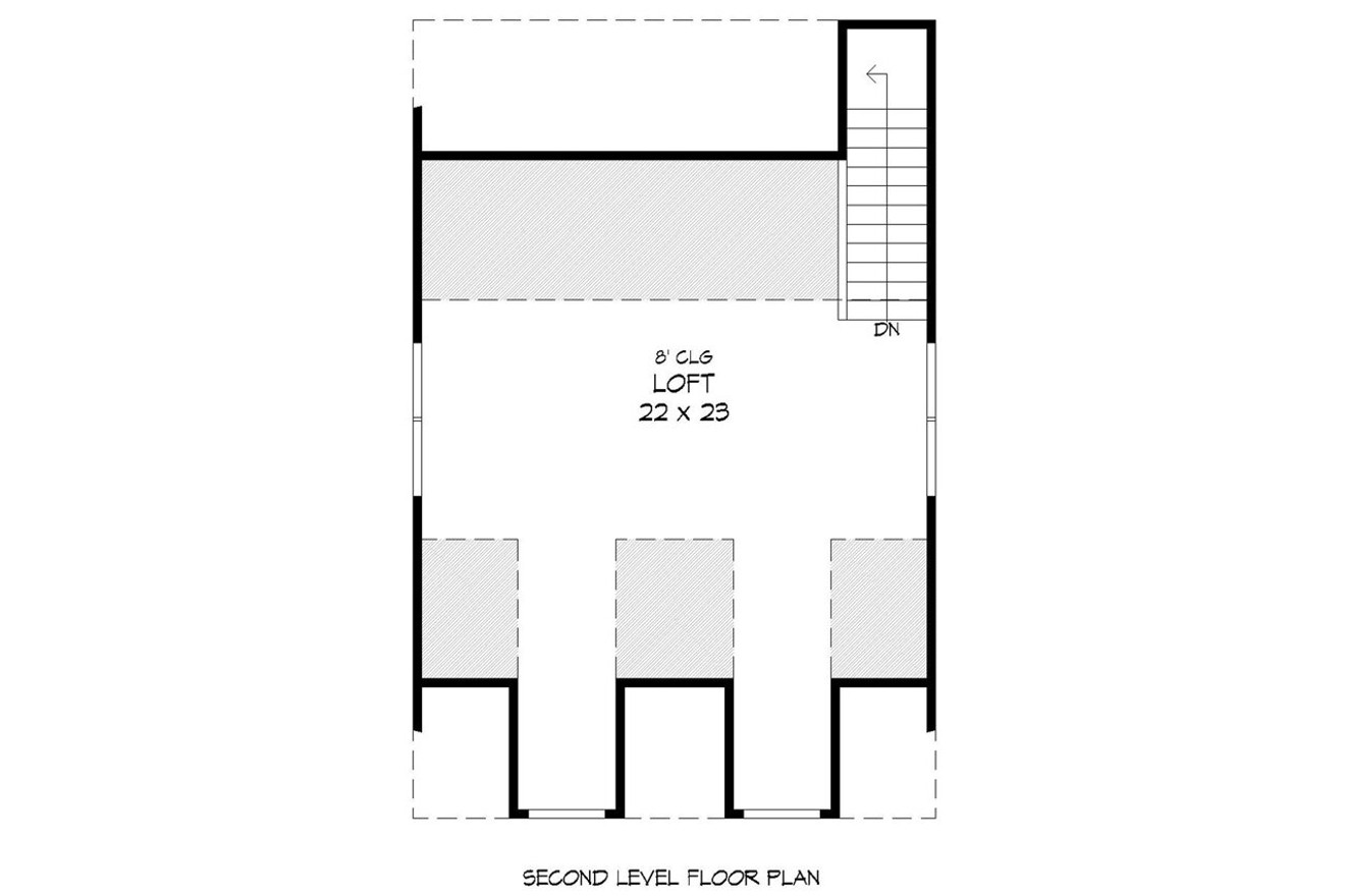 Secondary Image - Traditional House Plan - 30607 - 2nd Floor Plan