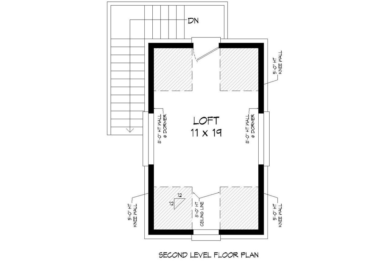 Secondary Image - European House Plan - Bridle Path 33700 - 2nd Floor Plan
