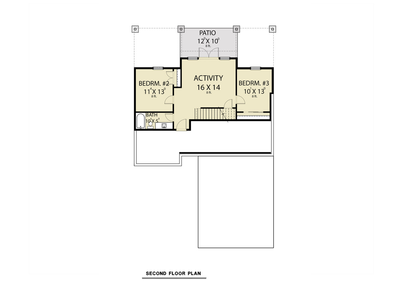 Craftsman House Plan - 35373 - Basement Floor Plan