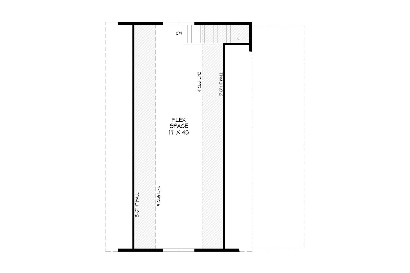 Secondary Image - Craftsman House Plan - Deer Haven 35800 - 2nd Floor Plan