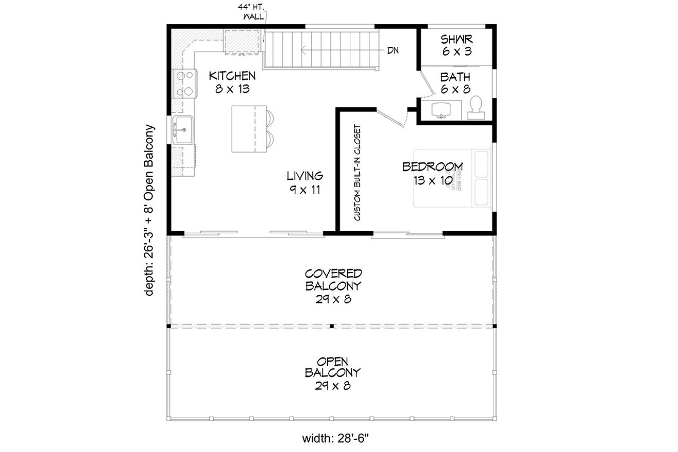 Traditional House Plan - Cascades Overlook 35807 - 1st Floor Plan