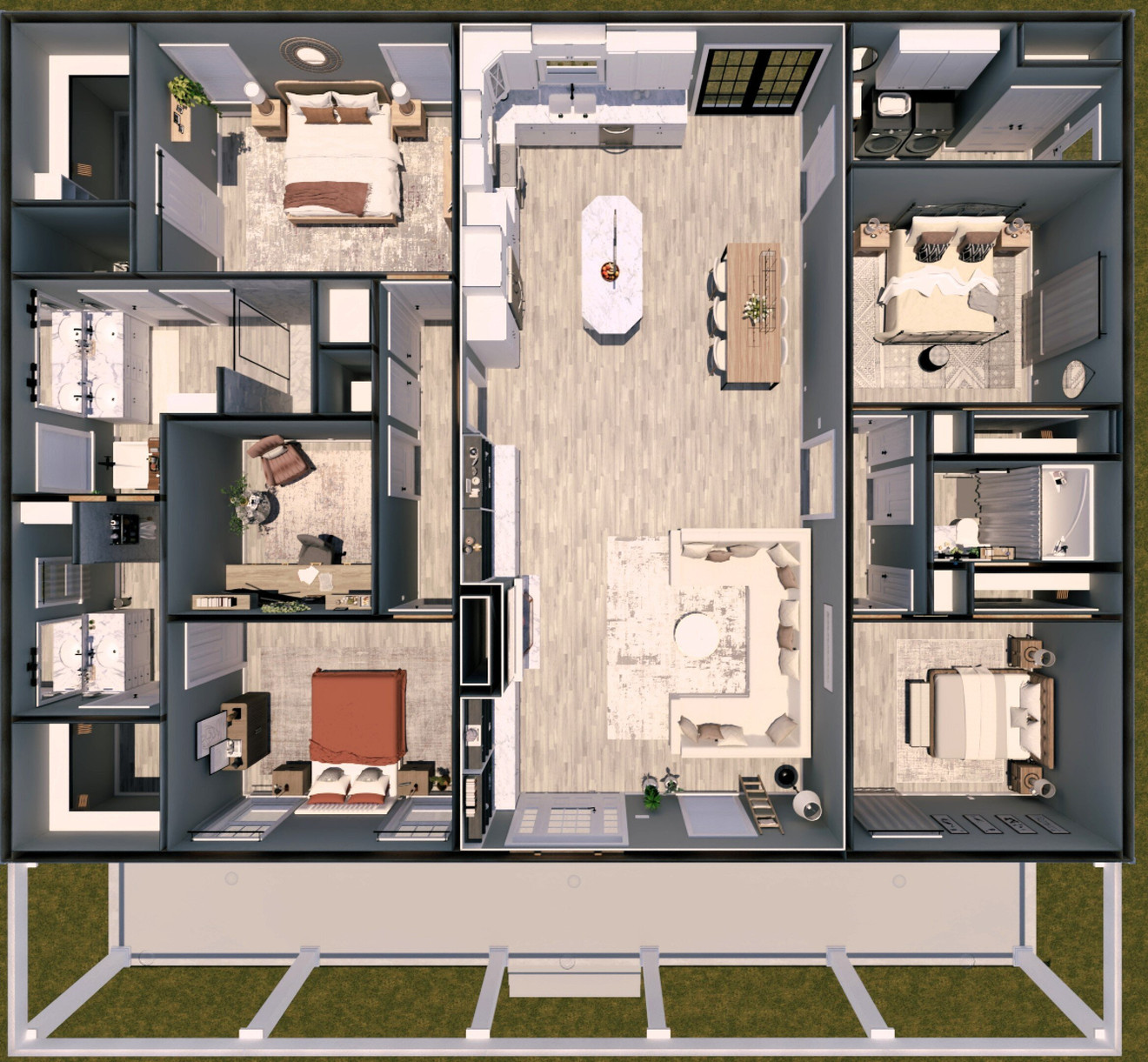 Cottage House Plan - 36741 - Other Floor Plan