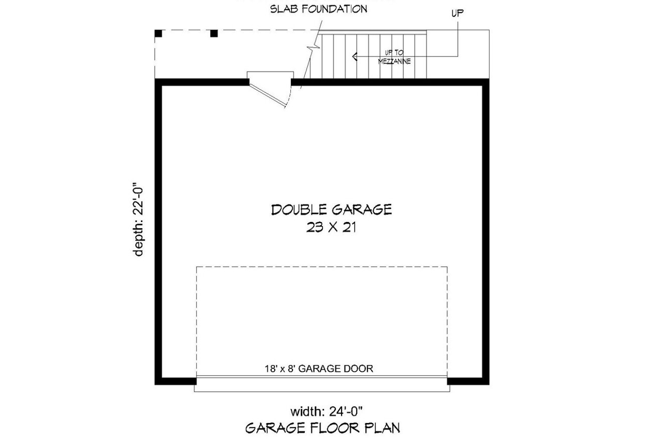 Contemporary House Plan - 37985 - 1st Floor Plan